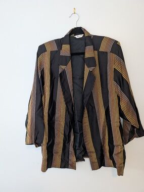 Vintage Italian Designer Silk Jacket